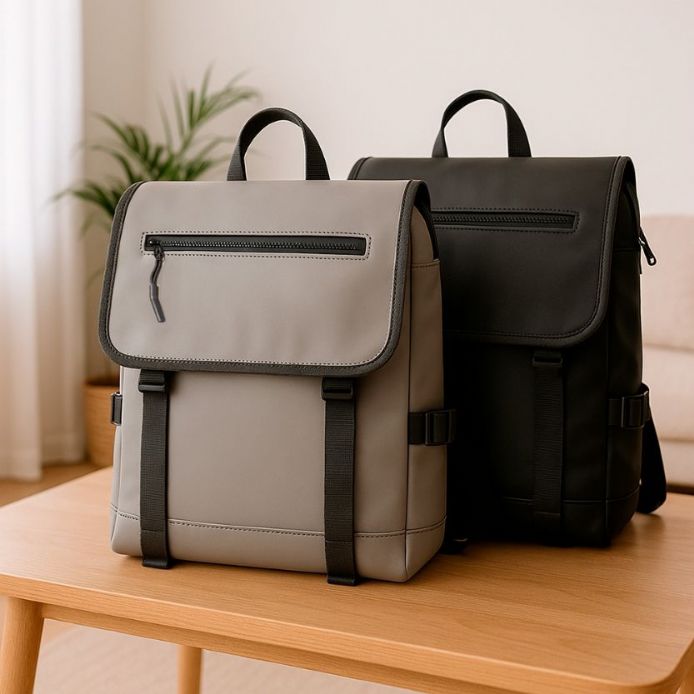 MOCHILA COURO SINTÉTICO